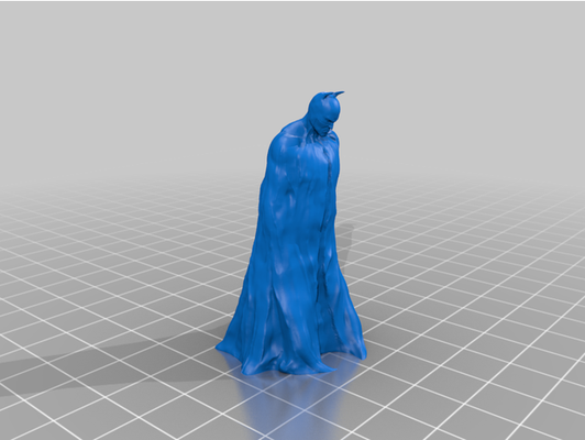 batman by bucky 95 3d stampa pipistrello uomo bat man dc i fumetti scultura statua 3d print model - Mito3D