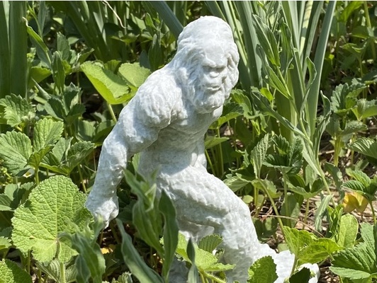 editado pé varredura by carrinho mão of melões sasquatch yeti 3d print model - Mito3D