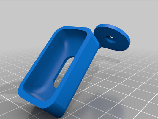 fitbit luxe mount undermount by onthree 3d print model - Mito3D