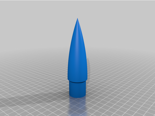 my personalizado personalizador modelo foguete nariz cone fábrica by camcurtis11 3d print model - Mito3D