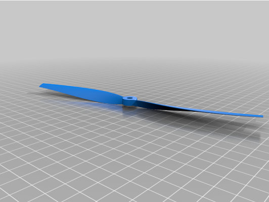 my customized parametric propeller generator v2 by racerx33 3d print model - Mito3D