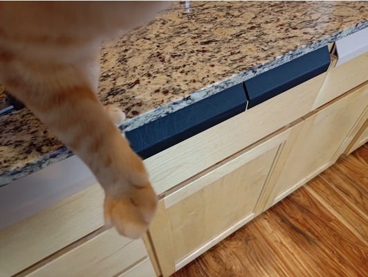 cabinet drawer cat claw protector by bitdeft catproof guard kitchen saver 3d print model - Mito3D