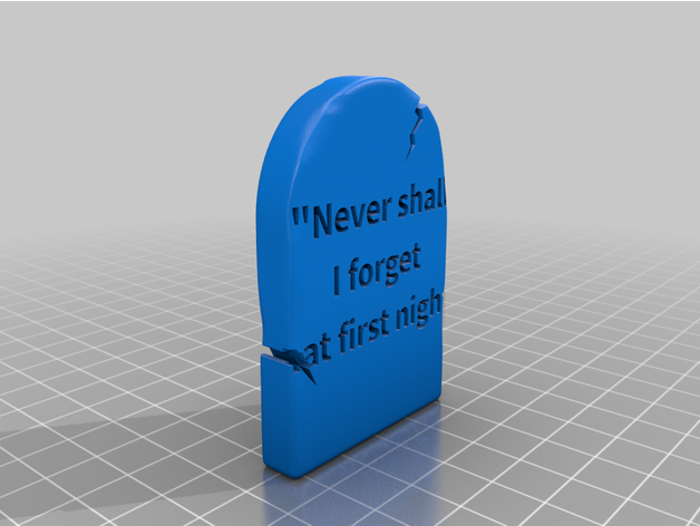 my angepasst kopf stein grab nacht by elie wiesel projekt evanshalom13 3D print model - Mito3D