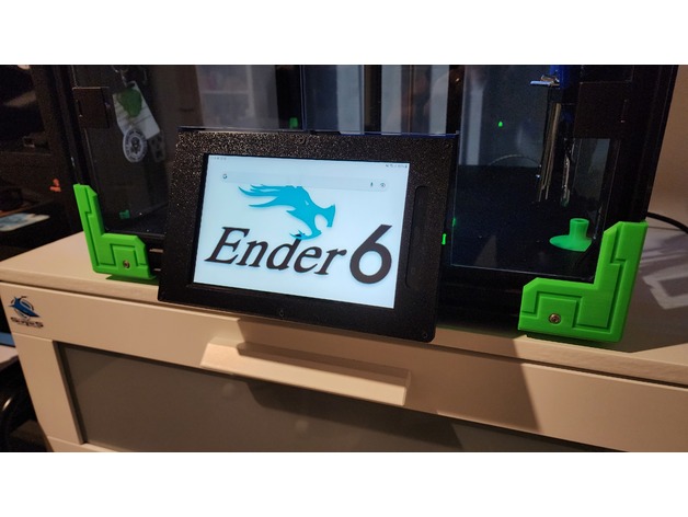 ender 6 tablet mounting kit by geoffro1984 3D print model - Mito3D