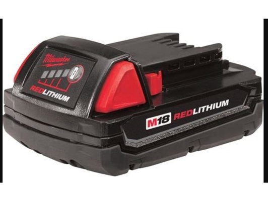 milwaukee m18 batterie 1 4 ort non latching inhaber by cps systeme halter unterstützung werkzeuge mauer montieren 3d print model - Mito3D