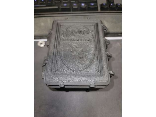 magic gathering rugged card box commander by dakkon426 holder ccg deck mtg edh remix 3d print model - Mito3D