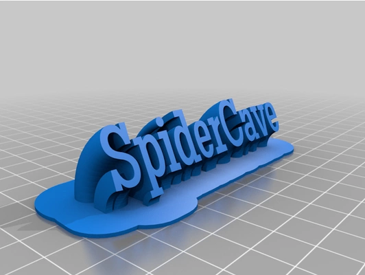 spider cave by bo22a customized 3d print model - Mito3D