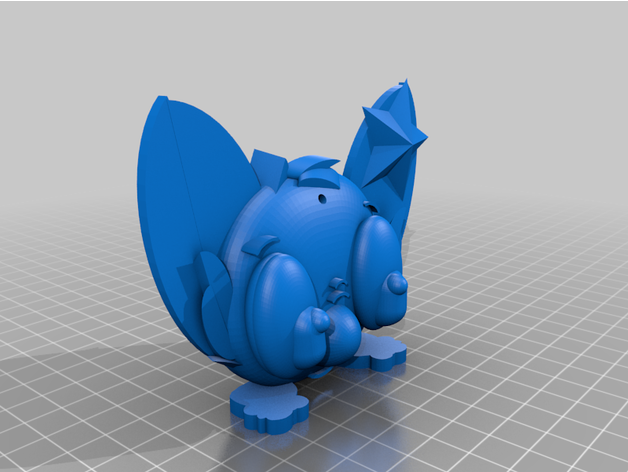 cucire by camilachancafe azul celeste estrella 3D print model - Mito3D