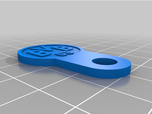 shopping carrello chiave catena per esempio logo patata fritta f r einkaufswagen by diirtix 3d print model - Mito3D