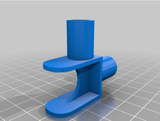 ezhome drying rack clip by anchorz 3d print model - Mito3D