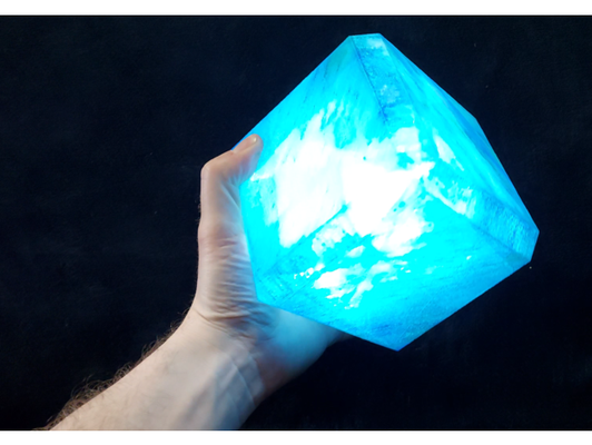 tesseract by dentrojaysskull led ligero maravilla universo 3d print model - Mito3D