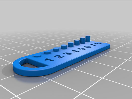 key decoder keychains tubular regular by aoxhwjfoavdlhsvfpzha 3d print model - Mito3D