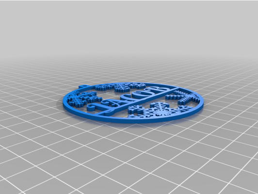 giacobbe natale ornamento by rparker444 personalizzato 3d print model - Mito3D