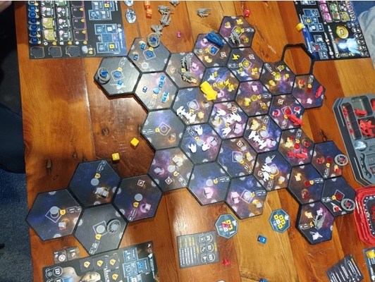 eclipse tile hexes second dawn galaxy by jacksondm 3d print model - Mito3D