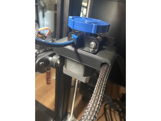 ender 3 v2 neo kabel halter unterstützung by friedlich 3d drucker teile realität 3d print model - Mito3D