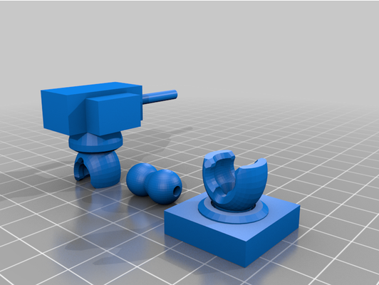 moving turrent by idk gun 3d print model - Mito3D