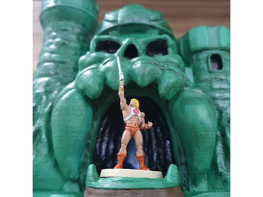 motu choque eternia alterno castillo calavera gris by xanathar 3d print model - Mito3D