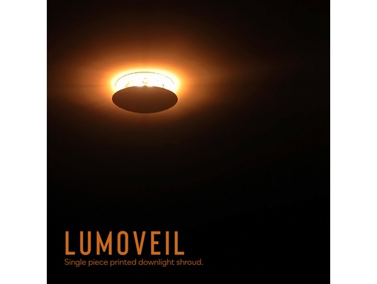 lumoveil universal downlight diffusor by slicer11221 glühbirnen decke licht innen innere beleuchtung 3d print model - Mito3D