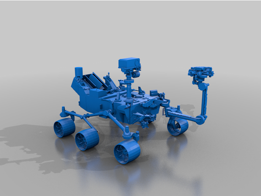 mars neugierde rover by jimjimjimmyjim 3d print model - Mito3D