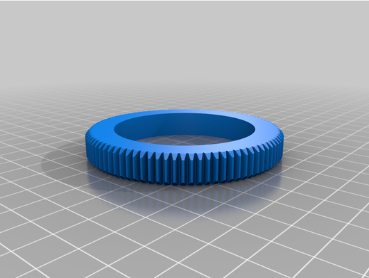 focus gear ring olympus 60 mm macro 53mm by kinderlernen customized 3d print model - Mito3D