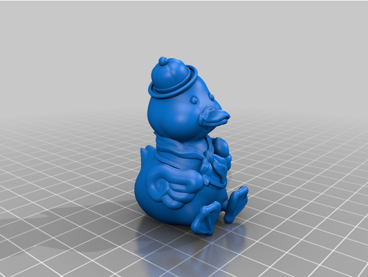 pato by anycubic comunidade animal brinquedo 3d print model - Mito3D