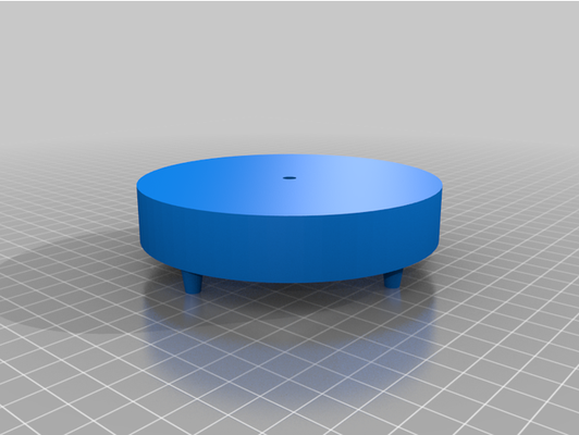 fairy light battery hiding platform by spartanseekins 3d print model - Mito3D