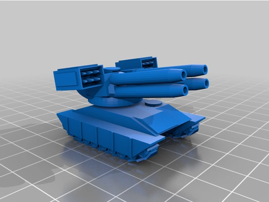 tank sci fi oyunlar by stevem37 battletech temel bina arazi yarıklar vahşi bilim kurgu tanklar 3d print model - Mito3D