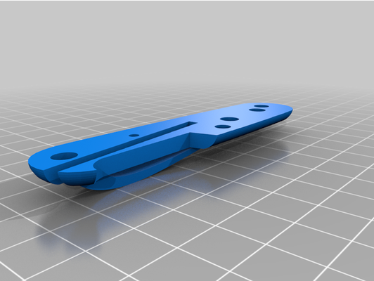 swiss army knife scale clip by jogie1337 3d print model - Mito3D