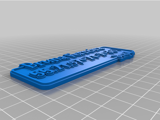 my personalizado multi etiqueta beta by weslleyrsantos 3d print model - Mito3D