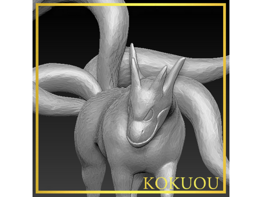 gobi kokuou v2 by guilarts bijuu naruto 3d print model - Mito3D