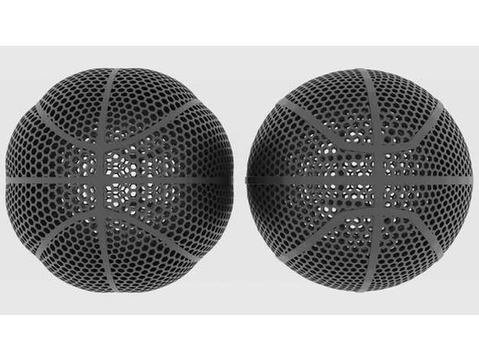 havasız basketbol vitrin model by bu4d durum kılıf kültür dekorasyon görüntüle hayran gelecek hediye spor dalları 3d print model - Mito3D