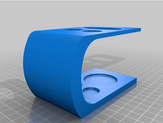 2 spazzolino titolare supporto by ogchavez 3d print model - Mito3D