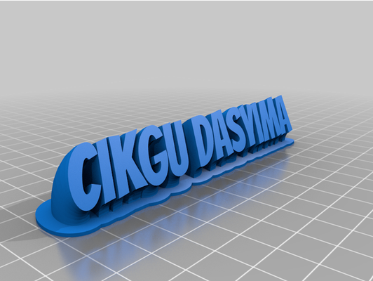 dassima by xinshentan personalizzato 3d print model - Mito3D