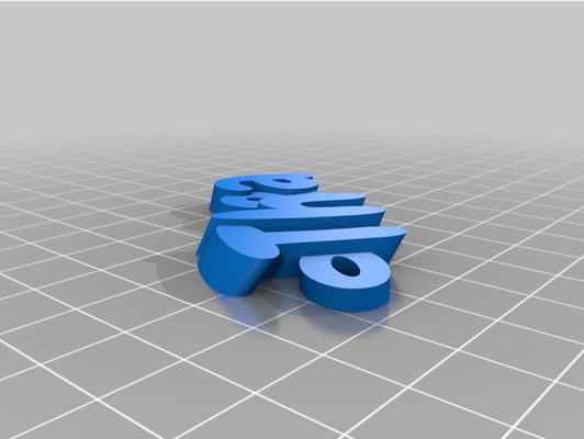 my customized iamburny's text - keyring keyfob by jamietebay 3d print model - Mito3D