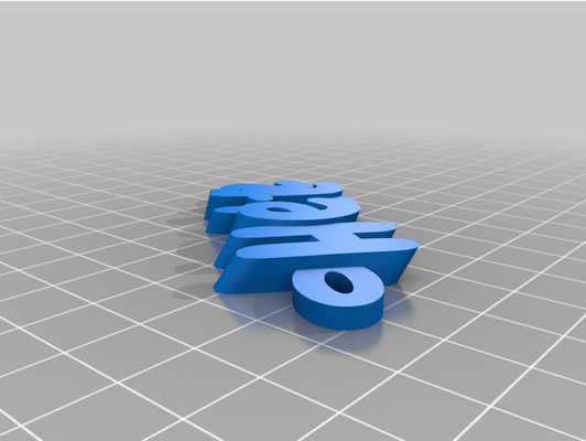 my customized iamburny's text - keyring keyfob by jamietebay 3d print model - Mito3D