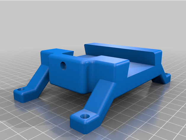 mele quieter 3 bracket dovetail clamp by hildo79 3D print model - Mito3D