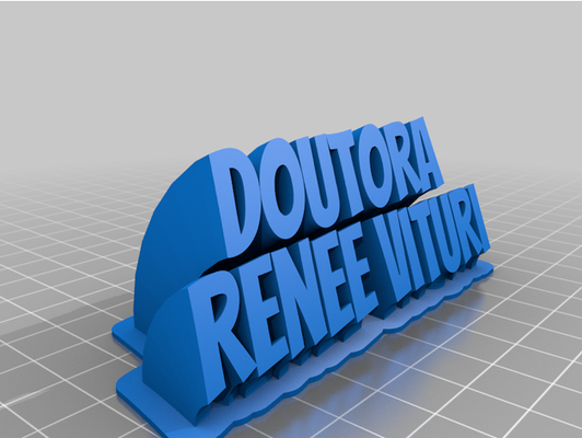 renee by jurocknroll personalizado 3d print model - Mito3D