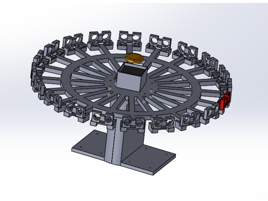 circulaire tableau of ultrasonique capteurs hc sr04 lidar by alex 39 accord 3d print model - Mito3D