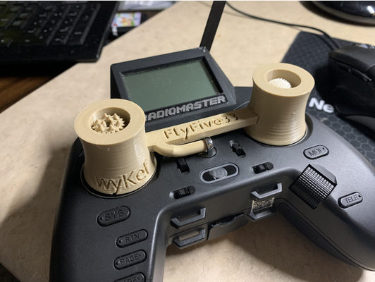 radiomaster zorro gimbal protettore by wykef drone fpv radio controllo 3d print model - Mito3D