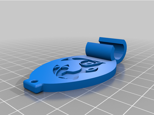 volpe portachiavi phonestand by trinidad65hex 3d print model - Mito3D