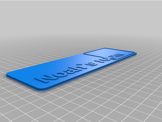 my özelleştirilmiş 52 oda işaretler ofis logo by huzur içinde yatsın 234 3d print model - Mito3D