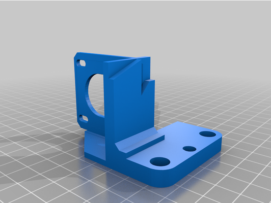 adaptador paraca extrusor directo ender 3 pro by vicko g 3d print model - Mito3D