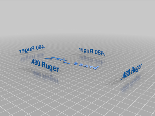 480 ruger stapeln geladen block by messing ring 480ruger munition kugel kugeln patrone patronen halter unterstützung neuladen werkzeuge tablett 3d print model - Mito3D