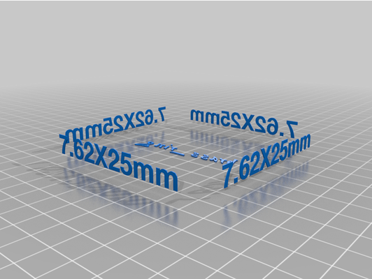 7 62x25mm tokarev stapeln geladen block by messing ring 762x25 munition kugel kugeln patrone patronen halter unterstützung neuladen werkzeuge tablett 3d print model - Mito3D