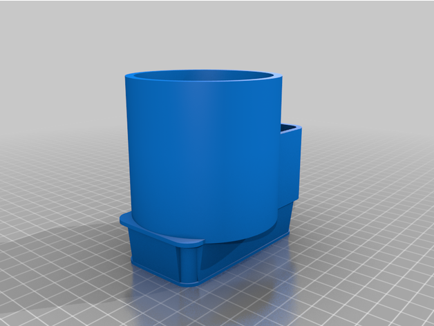 vw golf 4 mk4 tazza titolare supporto by reinitis21 skoda octavia 3D print model - Mito3D