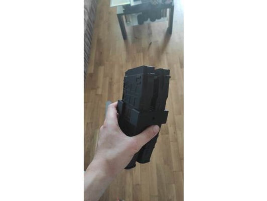 arcturus ak-12 magazine coupler by hyperxion airsoft accesories parts ak12 3d print model - Mito3D