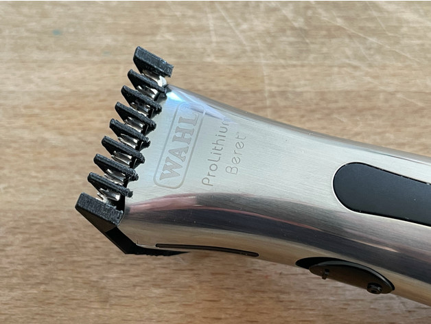 scelta berretto capelli clipper 2mm pettine guardia by vrobico clippers sabot de falciatrice pettini 3D print model - Mito3D