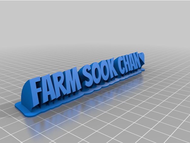 fsc by xinshentan personalizzato 3D print model - Mito3D