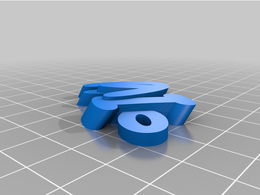 my customized iamburny's text - keyring keyfob by jamietebay 3d print model - Mito3D