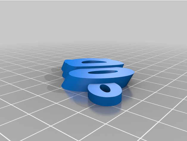 my customized iamburny's text - keyring keyfob by jamietebay 3D print model - Mito3D